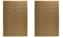 Safavieh Courtyard Natural and Brown 2'3" x 6'7" Runner Area Rug